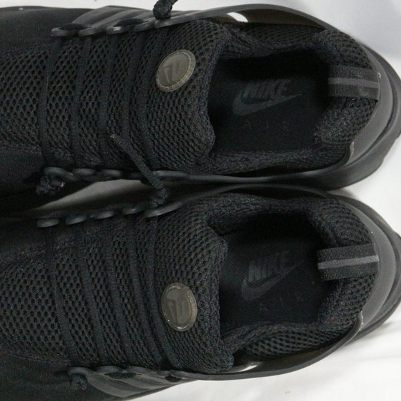 NIKE Air Presto 'All Black' Blackout Sneakers NEW Sz 13 US - Picture 9 of 11